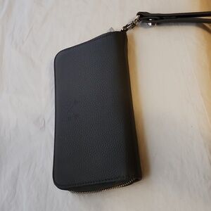 JEWELL LEATHER WRISTLET